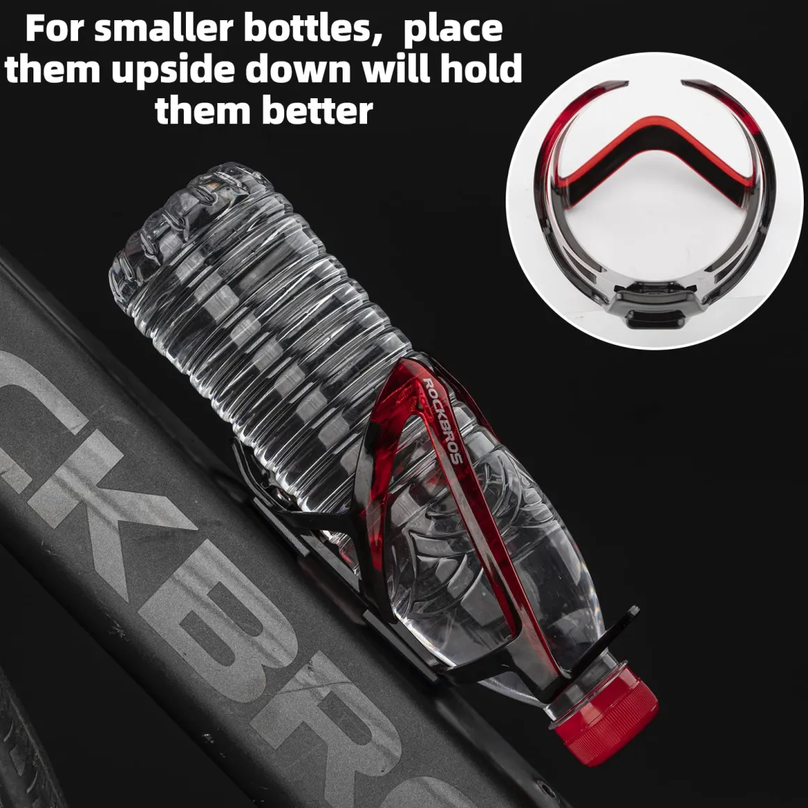 ROCKBROS FK-338 Bike Water Bottle Holder with Screws Tool