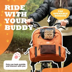 ROCKBROS Folding Bike Pet Bag Backpack