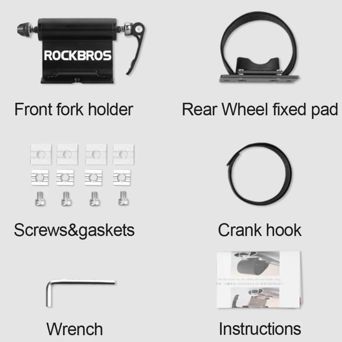 ROCKBROS Fork Mount Roof Bike Rack