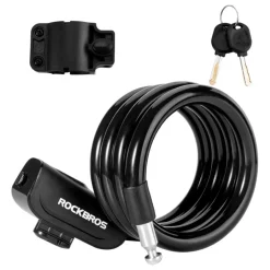 ROCKBROS 3ft Bike Cable Lock - Secure, Lightweight with Mounting Bracket