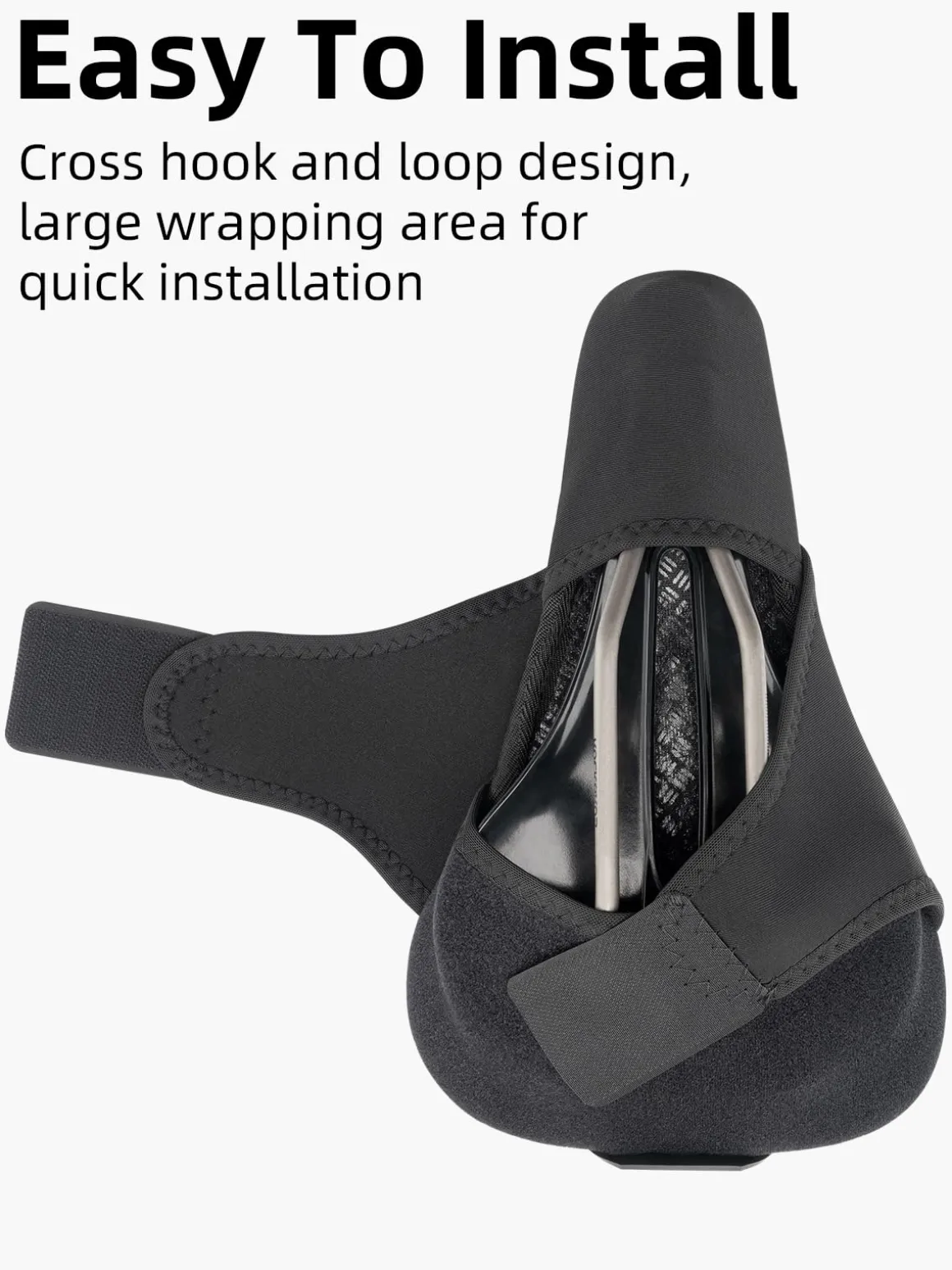 ROCKBROS Gel Bike Seat Cover Comfortable Padded Cushion for Peloton