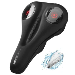 ROCKBROS Gel Bike Seat Cushion Padded Narrow Cover for Peloton Spin Bikes