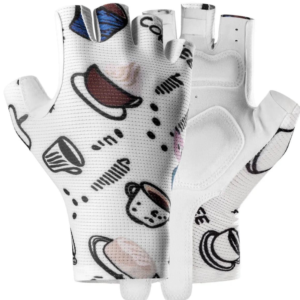 ROCKBROS Half-Finger Women Cycling Gloves Shock-Absorbing