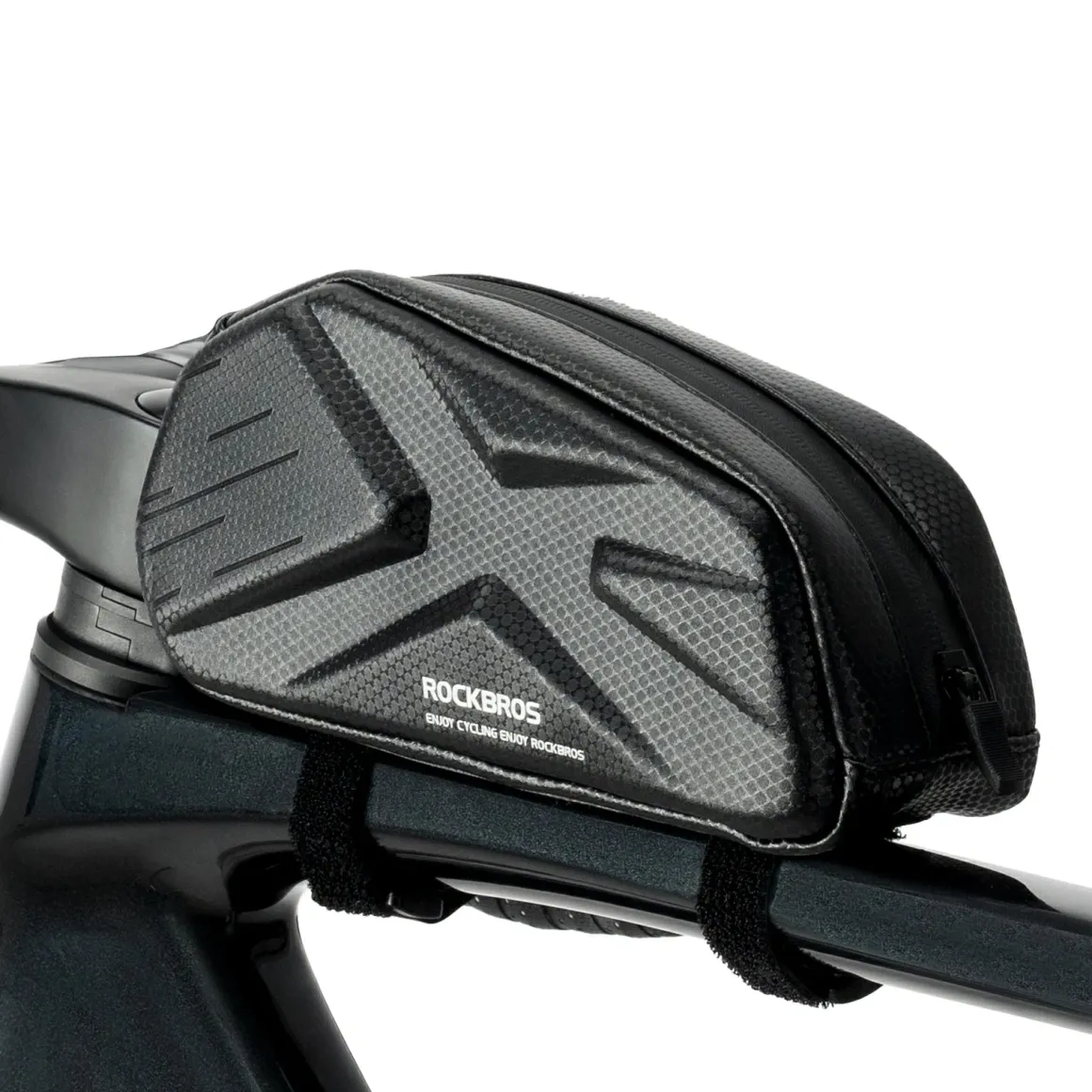 ROCKBROS 076 Hard Shell Bike Top Tube Frame Bag Pouch 1.4L