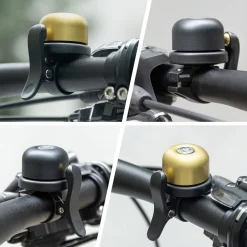 ROCKBROS Hidden AirTag Bike Bell, Anti-Theft GPS Tracker for 0.87