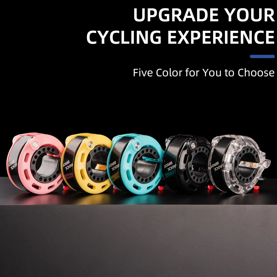 ROCKBROS Hidden Bike Bell Clear Loud Sound 22.2/25.4/31.8mm Bars 100DB Bike Horn