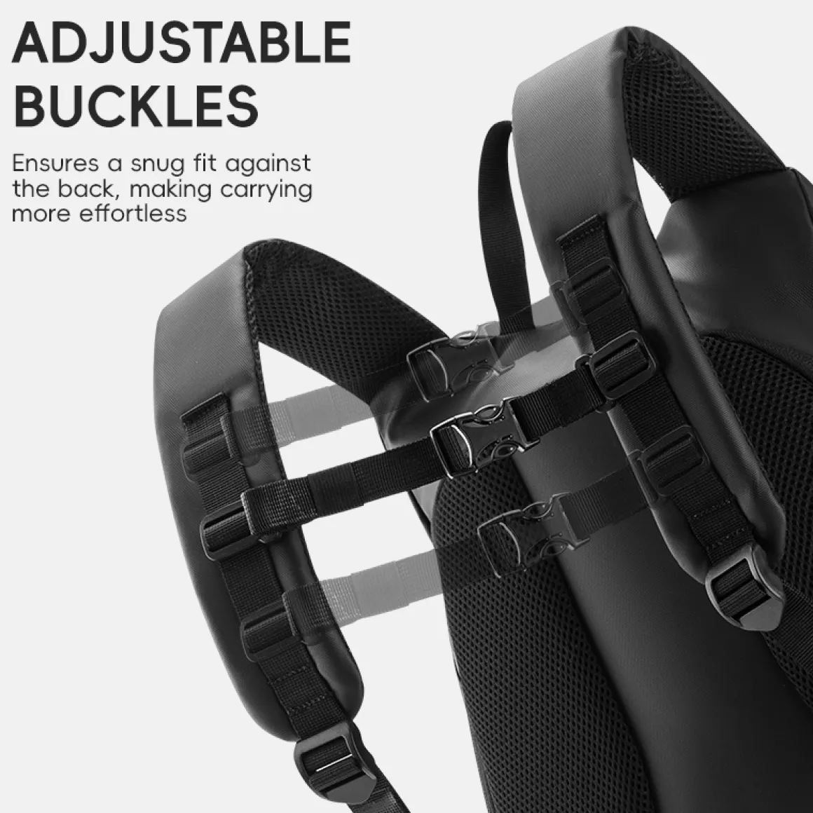 ROCKBROS High-Capacity 14.5L Helmet Backpack with Reflective Safety Design