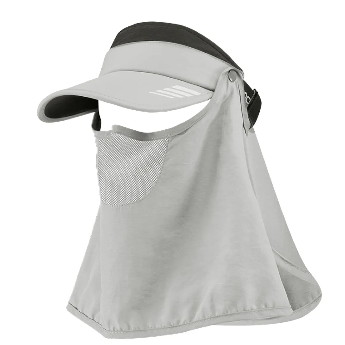 ROCKBROS Ice Silk Full Face Sunhat 360° Anti-UV Adjustable Hiking Fishing Cap