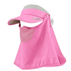 ROCKBROS Ice Silk Full Face Sunhat 360° Anti-UV Adjustable Hiking Fishing Cap