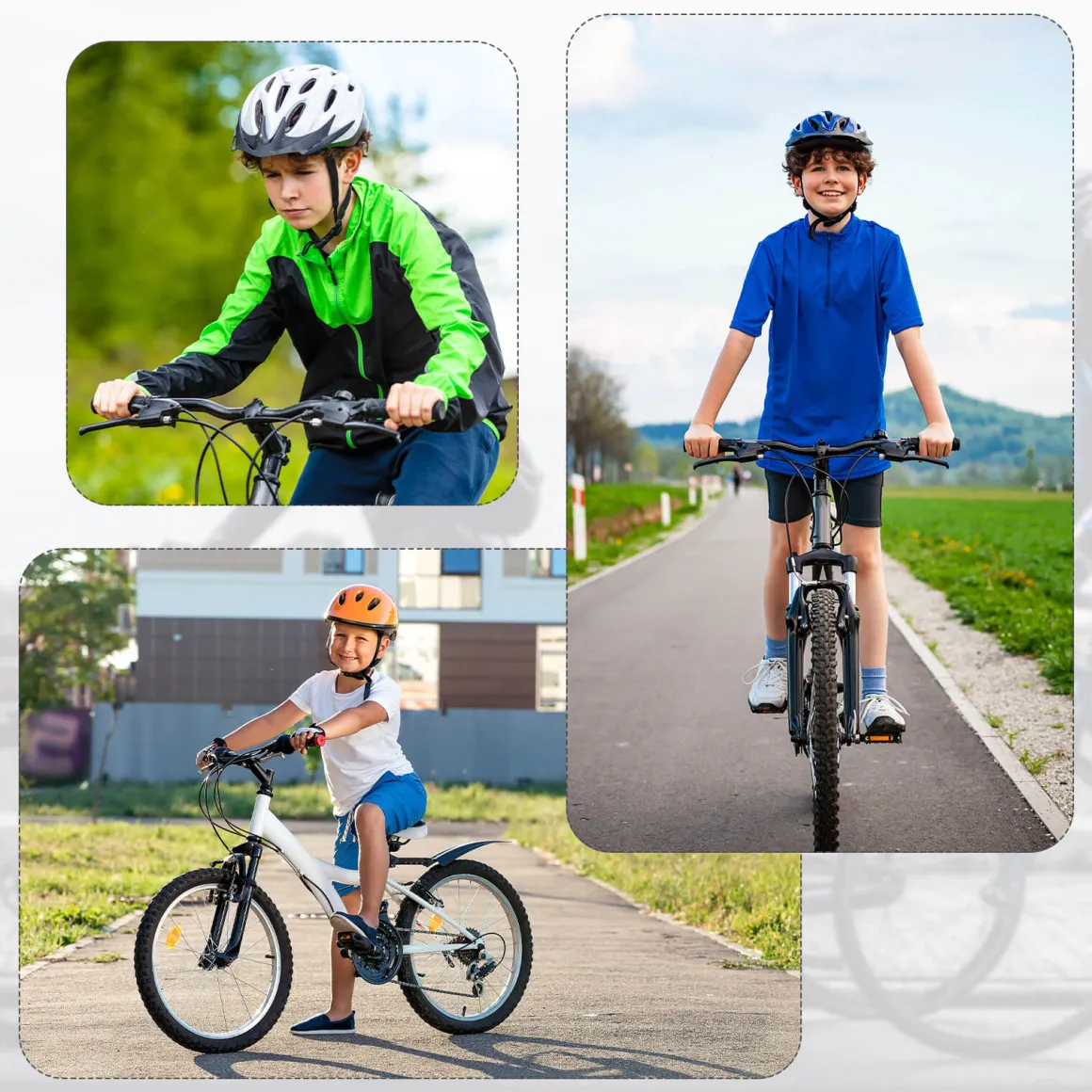 ROCKBROS Kids Bike Saddle Comfortable