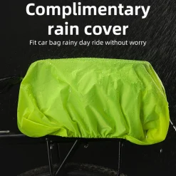 ROCKBROS Large Capacity Bike Carrier Bag - Waterproof, Multi-functional, 4L