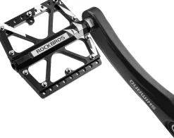 ROCKBROS Large Size Mountain Bicycle Aluminium Alloy Pedals-BLACK