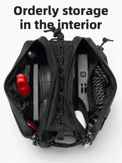 ROCKBROS 1L Bicycle Tube Bag - Dual Storage & Portable Shoulder Bag