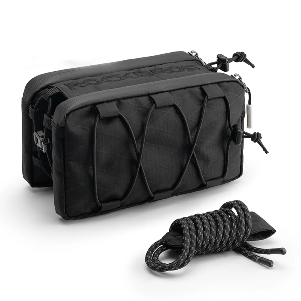 ROCKBROS 1L Bicycle Tube Bag - Dual Storage & Portable Shoulder Bag