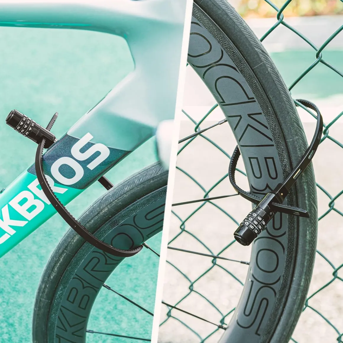 ROCKBROS LCXR Zip Tie Bike Lock Small Cable Lock