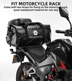 ROCKBROS 60L Dry Duffel Waterproof Duffel Bag Motorcycle Travel Bag