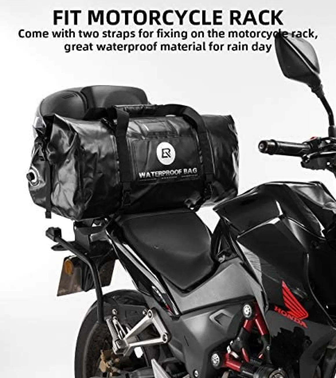 ROCKBROS 60L Dry Duffel Waterproof Duffel Bag Motorcycle Travel Bag
