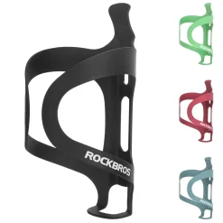 ROCKBROS Lightweight Alloy Aluminum Bike Water Bottle Cage - Secure Hold Bicycle Bottle Bracket