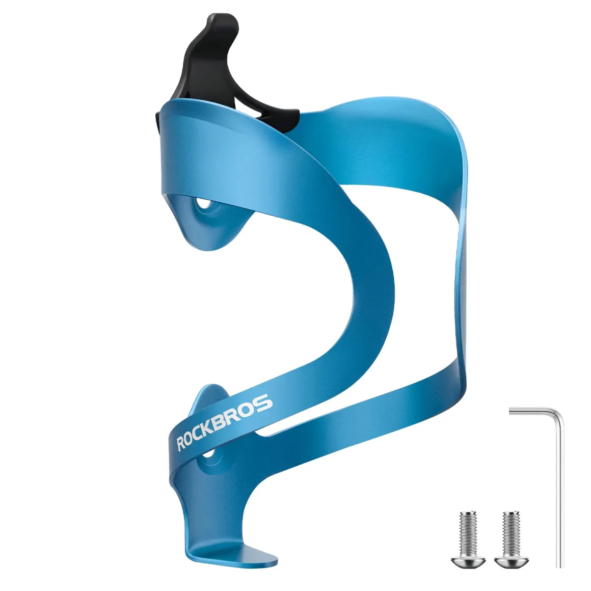 ROCKBROS Lightweight Alloy Bike Water Bottle Holder for Road Mountain Bikes