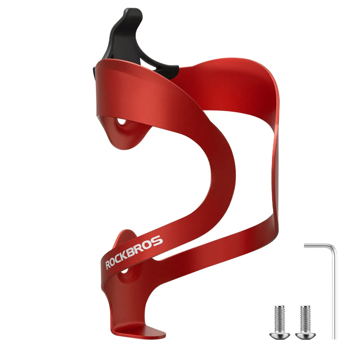 ROCKBROS Lightweight Alloy Bike Water Bottle Holder for Road Mountain Bikes