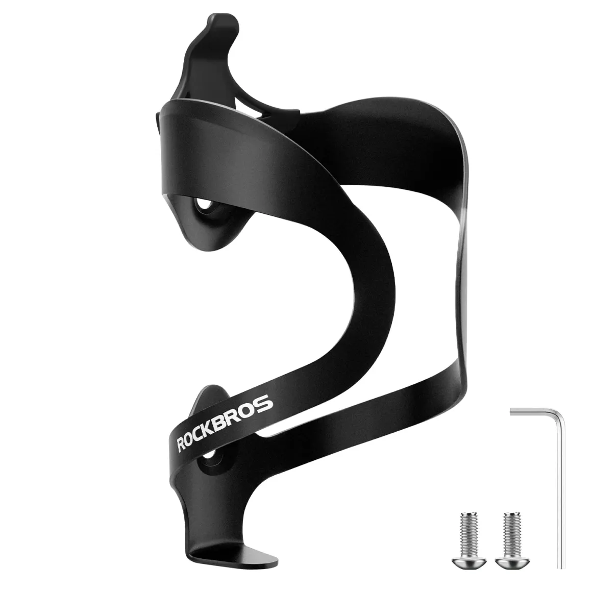 ROCKBROS Lightweight Alloy Bike Water Bottle Holder for Road Mountain Bikes