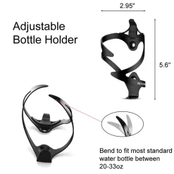 ROCKBROS Lightweight Aluminum Bike Water Bottle Cage - Durable Holder