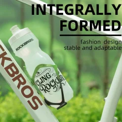 ROCKBROS Lightweight Aluminum Bike Water Bottle Cage Secure Adjustable Holder for Cycling