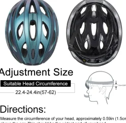 ROCKBROS Lightweight Cycling Helmet with Removable Goggles Sun Visor