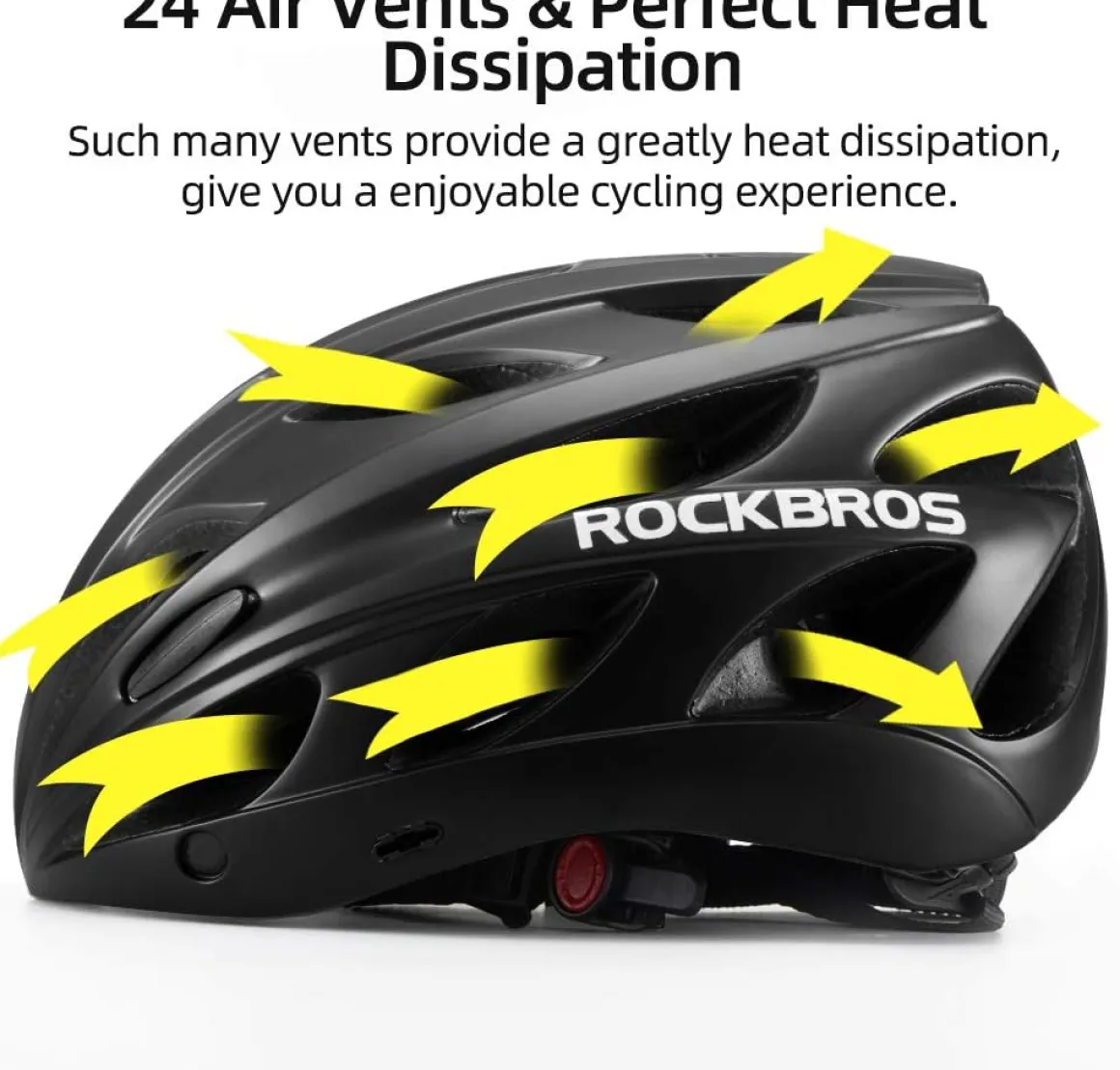 ROCKBROS Lightweight Cycling Helmet with Removable Goggles Sun Visor