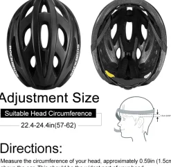 ROCKBROS Lightweight Cycling Helmet with Removable Goggles Sun Visor