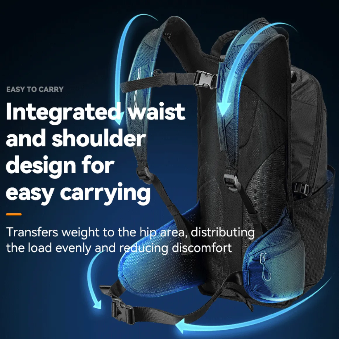 ROCKBROS Lightweight 20L Multi-functional Backpack for Travel, Hiking, and Daily Use