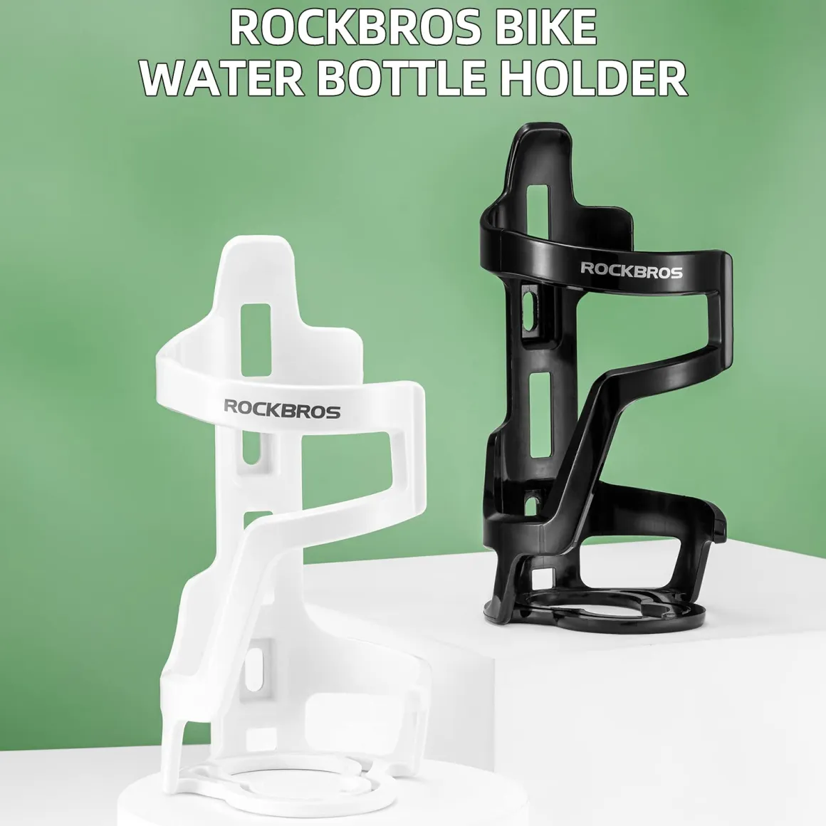 ROCKBROS Lightweight Slide Entry Bike Water Bottle Cage Adjustable Drink Holder
