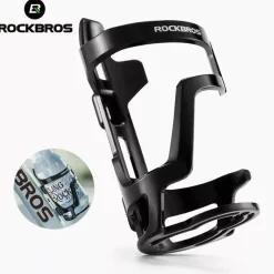 ROCKBROS Lightweight Slide Entry Bike Water Bottle Cage Adjustable Drink Holder