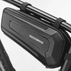 ROCKBROS 1.5L/2.5L Water-Resistant EVA Bike Frame Bag, Under Top Tube Triangle Storage