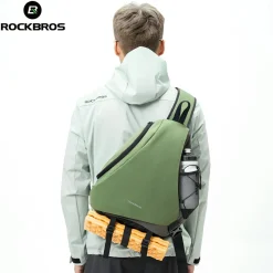 ROCKBROS 11.5L Sling Crossbody Backpack Shoulder Magnetic Buckle Travel Bag