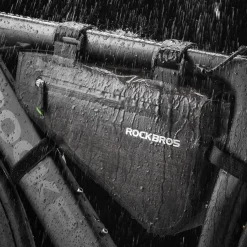 ROCKBROS 5-8L Waterproof Bike Frame Bag Large Triangle Bikepacking Storage Bag for Bicycles