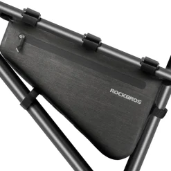 ROCKBROS 5-8L Waterproof Bike Frame Bag Large Triangle Bikepacking Storage Bag for Bicycles