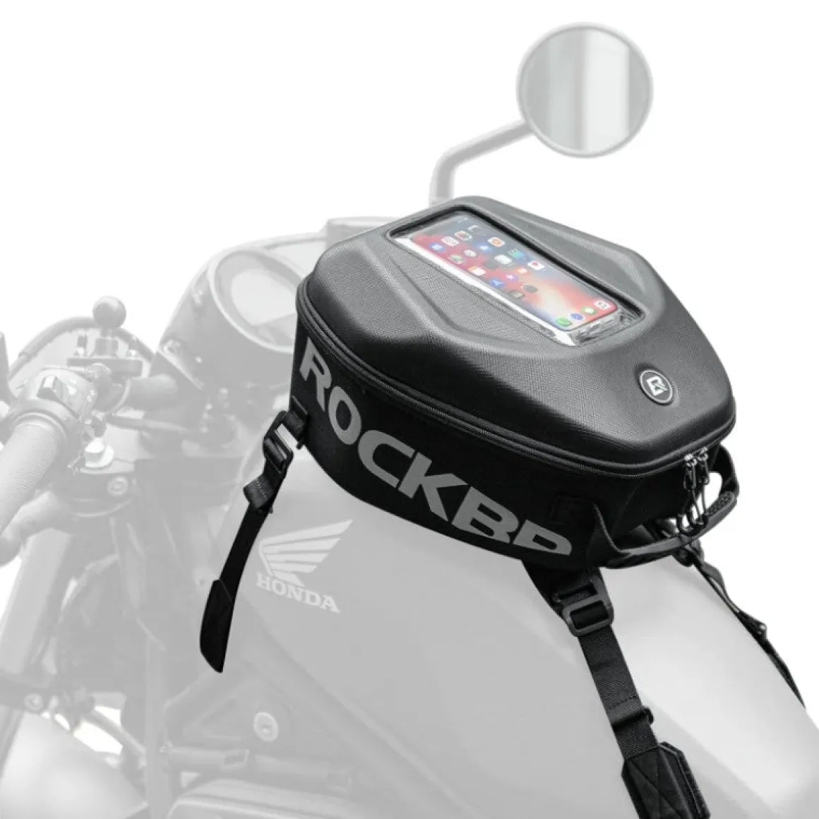 ROCKBROS 7L Waterproof Motorcycle Tank Bag Touchscreen Phone Pouch