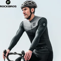 ROCKBROS Men's Cycling Long-Sleeve Jersey