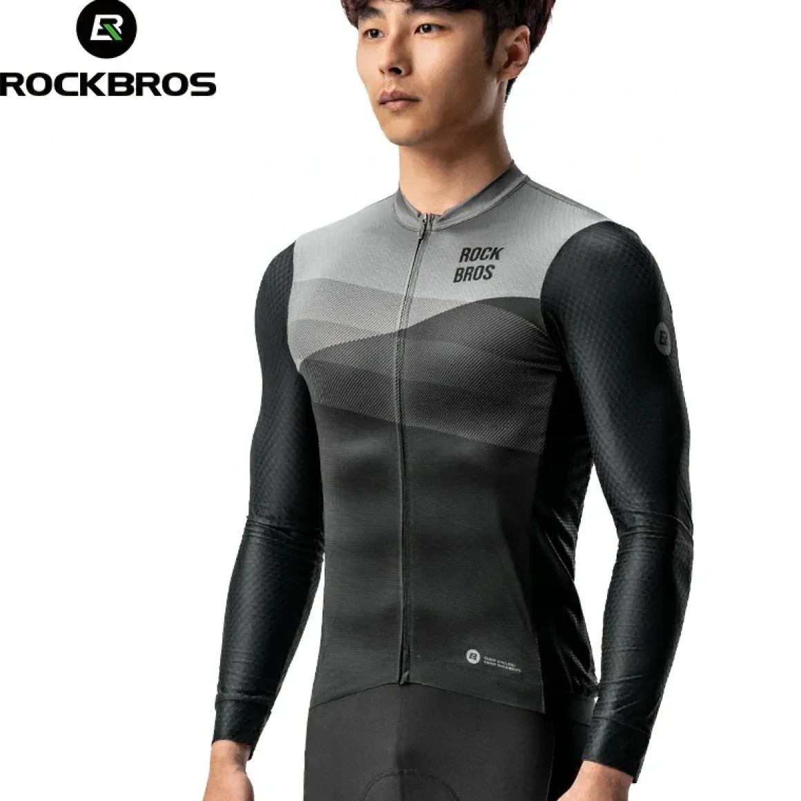 ROCKBROS Men's Cycling Long-Sleeve Jersey