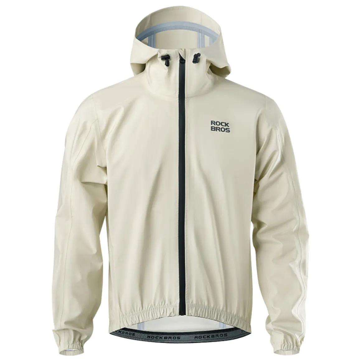 ROCKBROS Men's Cycling Running Windbreaker Windproof Jacket Lightweight High Visibility