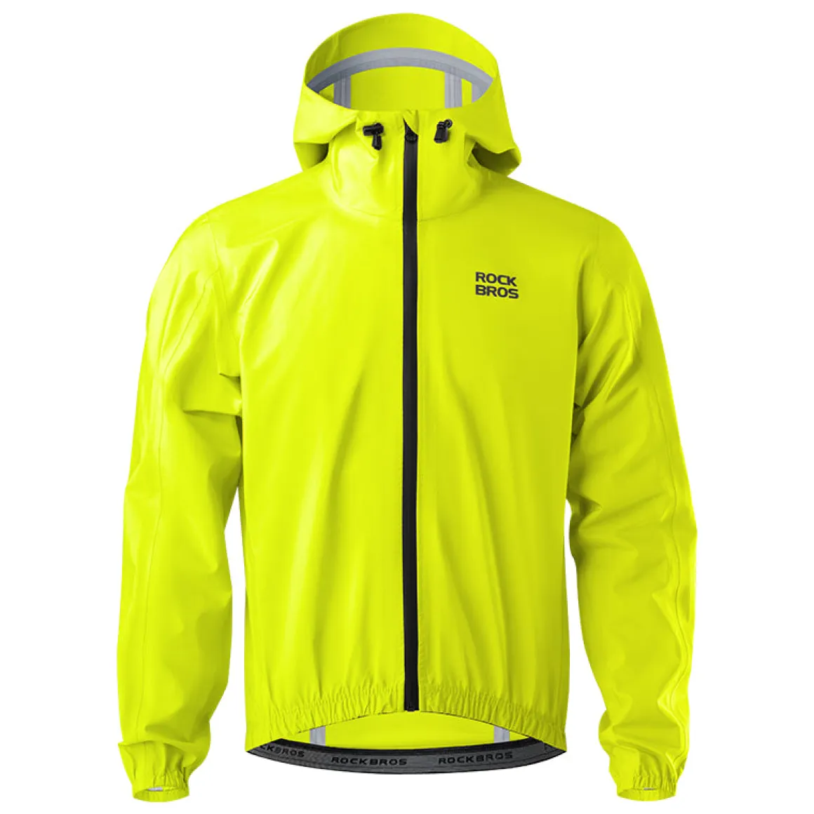 ROCKBROS Men's Cycling Running Windbreaker Windproof Jacket Lightweight High Visibility