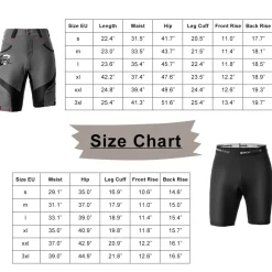 ROCKBROS Men's Cycling Shorts 4D Padded Compression Shorts