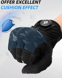 ROCKBROS Motorcycle Gloves for Men Women Touchscreen Hard Knuckles Breathable MTB