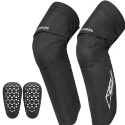 ROCKBROS Motorcycle Knee Pad Winter Leg Warmer with EVA Protector, Windproof for Skiing