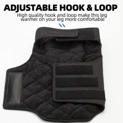 ROCKBROS Motorcycle Knee Pad Winter Leg Warmer with EVA Protector, Windproof for Skiing