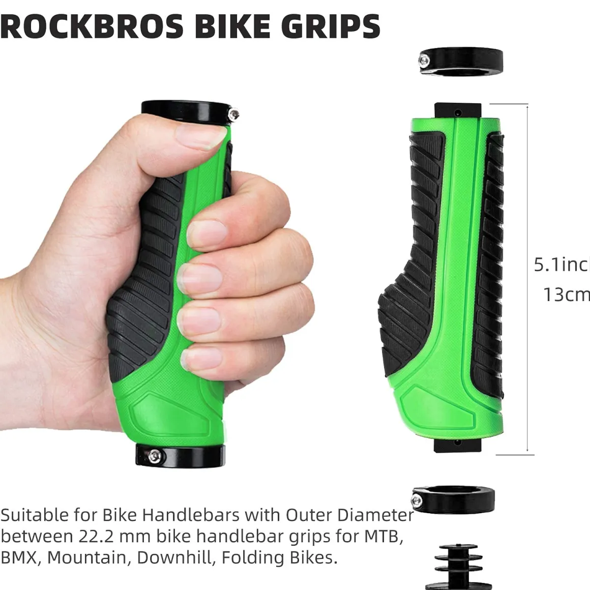 ROCKBROS Mountain Bike Bicycle Handlebar Grips