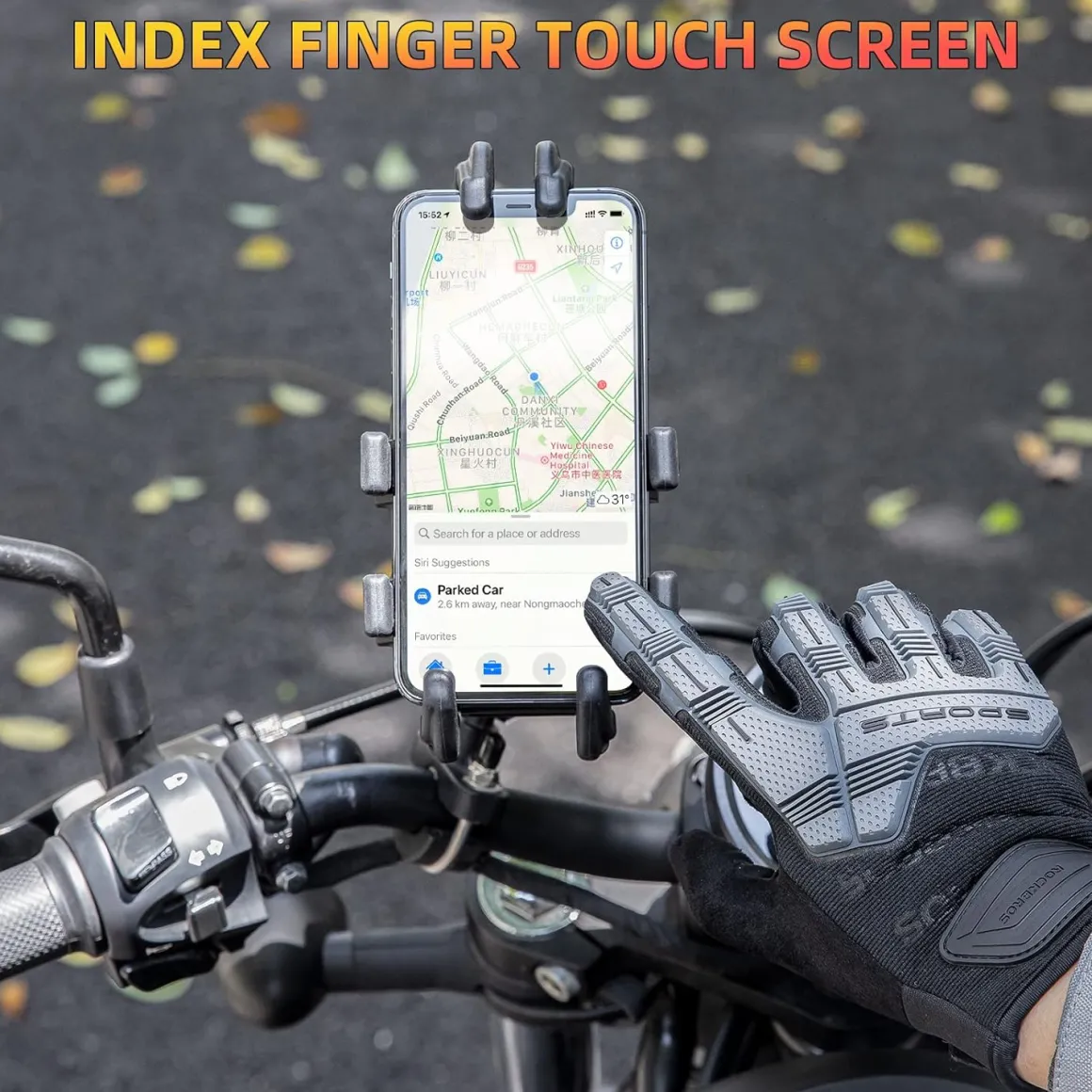 ROCKBROS Mountain Bike Gloves Dirt Bike Gloves