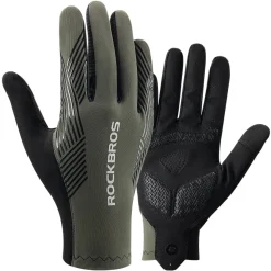 ROCKBROS MTB Gloves - Touch Screen, Anti-Slip Full Finger Cycling Gloves