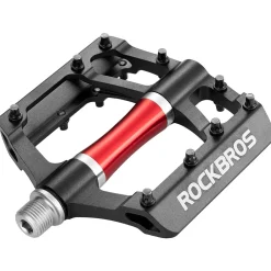 ROCKBROS MTB Pedals Platform Bike Pedal Aluminum 9/16